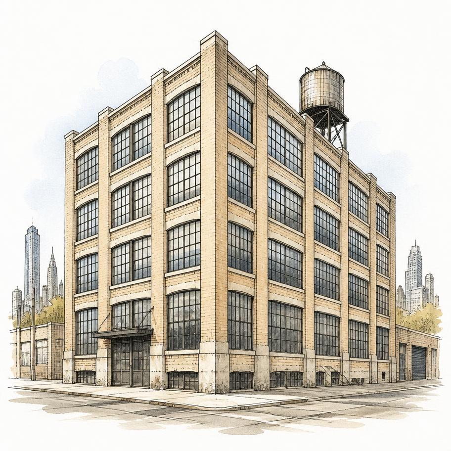 Long Island City loft building